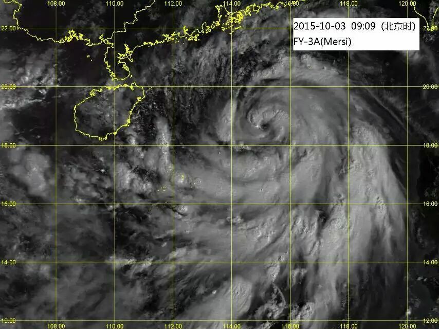 台风“彩虹使者”第十四波温馨预报