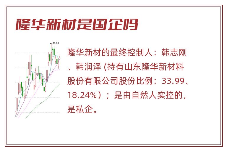 隆华新材最新资讯揭晓